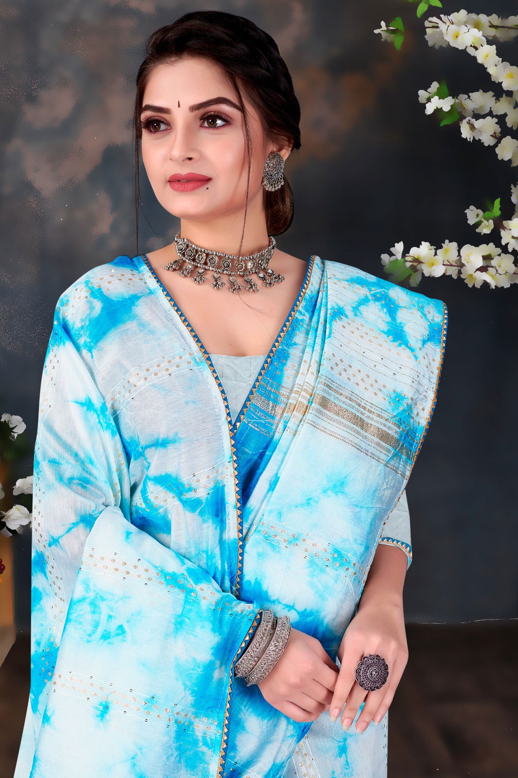 Saloni Pure Naylon Viscose Saree Catalog